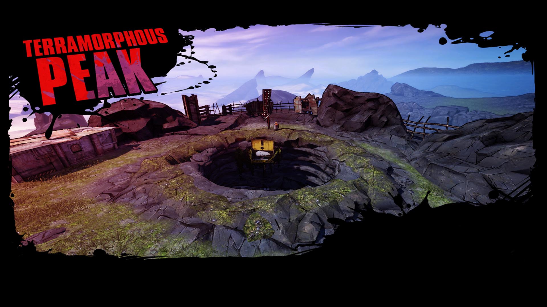 Terramorphous Peak • Pandora Location • BL2 Lootlemon